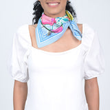 VEGGIE BANDANA - SOFT BLUE