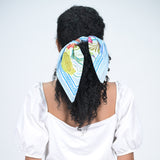 VEGGIE BANDANA - SOFT BLUE