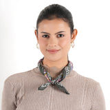 Garden Medallion Bandana - Forest Green - view 4