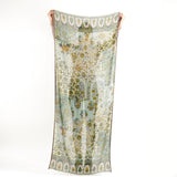 Rustic Garden Scarf - Moss Green