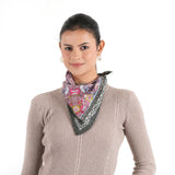 Garden Medallion Bandana - Forest Green - view 2