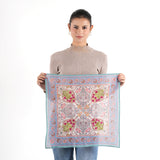 Florentine Bandana - Beige Blue