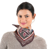 Curious Botanist Whimsical Bandana - Brown - view 2