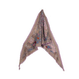 Autumn Bloom Jacquard Scarf - Copper Rose - view 8