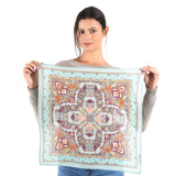 Floralia Bandana - Ash Mocha
