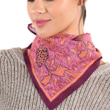 Wildflower Symphony Bandana - Mauve - view 3