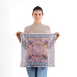Florentine Bandana - Peach Blue