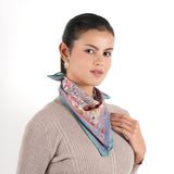 Florentine Bandana - Beige Blue - view 3