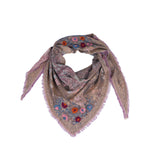 Autumn Bloom Jacquard Scarf - Copper Rose - view 7