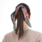 Garden Medallion Bandana - Forest Green - view 6
