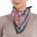 Garden Medallion Bandana - Forest Green - view 10