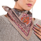 Paisley Story Bandana - Brown - view 3