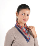 Floralia Bandana - Terracotta - view 3