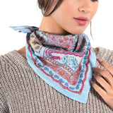 Paisley Story Bandana - Sky Blue - view 3