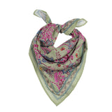 Floral & Bee Bandana - Green - view 8