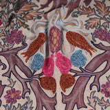 Periwinkle Jacquard Scarf - Rosewood Pink - view 7