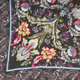 Floralia Bandana - Charcoal - view 8