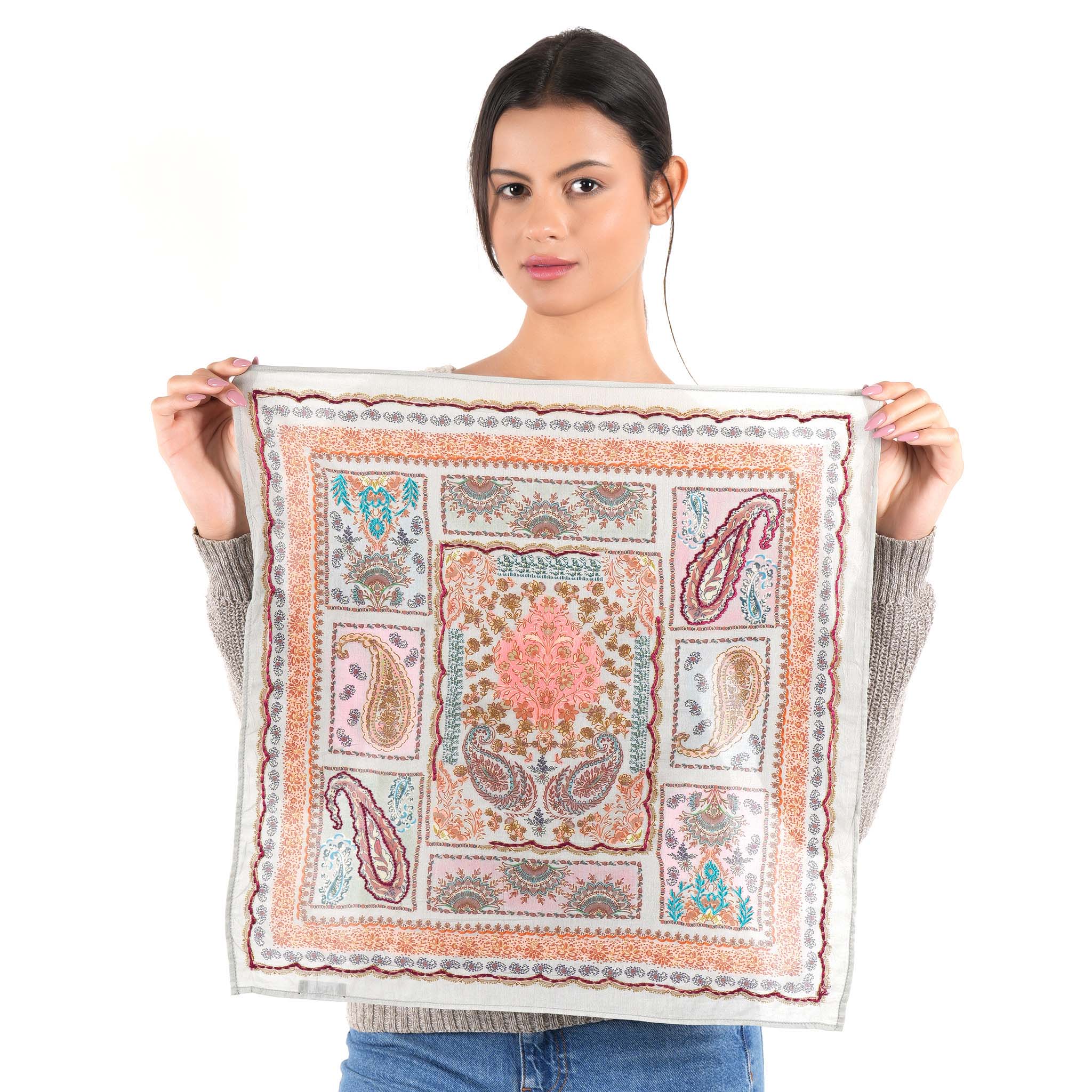 Paisley Story Bandana - Sage Green - view 8