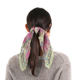Floral & Bee Bandana - Green - view 5