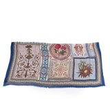 Curated Gallery Mosaic Square Scarf - Sage Green - view 6