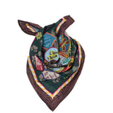 Wildlife Badge Bandana - Forest Green - view 8