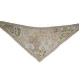 Autumn Bloom Jacquard Scarf - Light Green - view 6