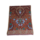 Periwinkle Jacquard Scarf - Terracotta - view 6