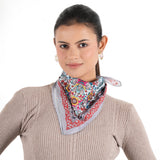 Garden Medallion Bandana - Pale Lavender - view 2