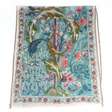 Autumn Garden Scarf - Teal - view 5
