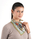 Floralia Bandana - Olive Green - view 3