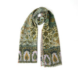 Rustic Garden Scarf - Moss Green - view 7
