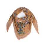 Meadow Jacquard Scarf - Mustard - view 7
