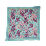 Floral & Bee Bandana - Turquoise - view 6