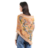 Meadow Jacquard Scarf - Mustard - view 5