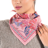 Floral & Bee Bandana - Pink - view 3