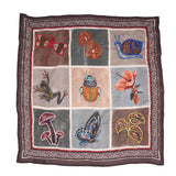 Curious Botanist Whimsical Bandana - Brown - view 6