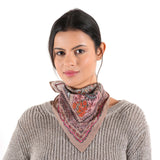Paisley Story Bandana - Brown - view 2
