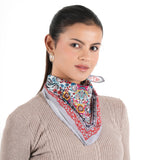 Garden Medallion Bandana - Pale Lavender - view 3