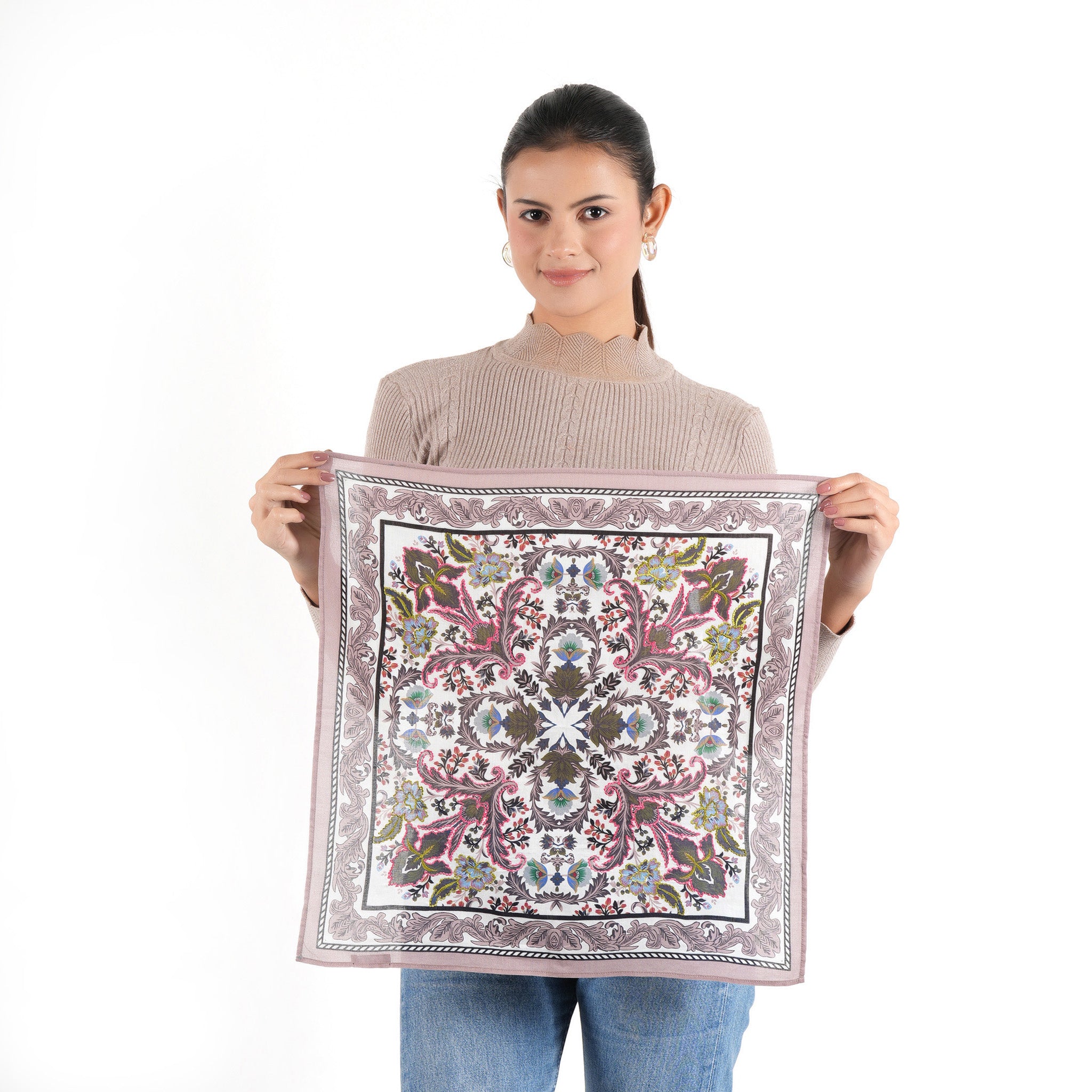 Floralia Bandana - Pearl Mist - view 11