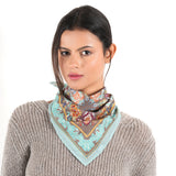 Floralia Bandana - Ash Mocha - view 2