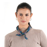 Floralia Bandana - Ink Blue - view 4