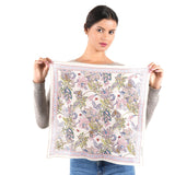 Floral & Bee Bandana - Beige