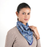 Wildflower Symphony Bandana - Indigo - view 3