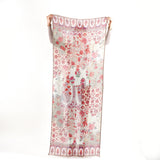 Rustic Garden Scarf - Rust Red