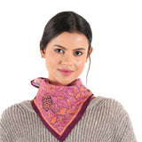 Wildflower Symphony Bandana - Mauve - view 2