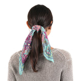 Floral & Bee Bandana - Turquoise - view 5