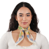 Mirage Silk Bandana - Quartz Pink