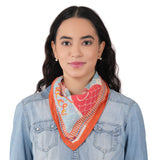 Like a Fish in Water Cotton Bandana - Red