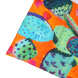Prickly Cotton Bandana - Neon Orange