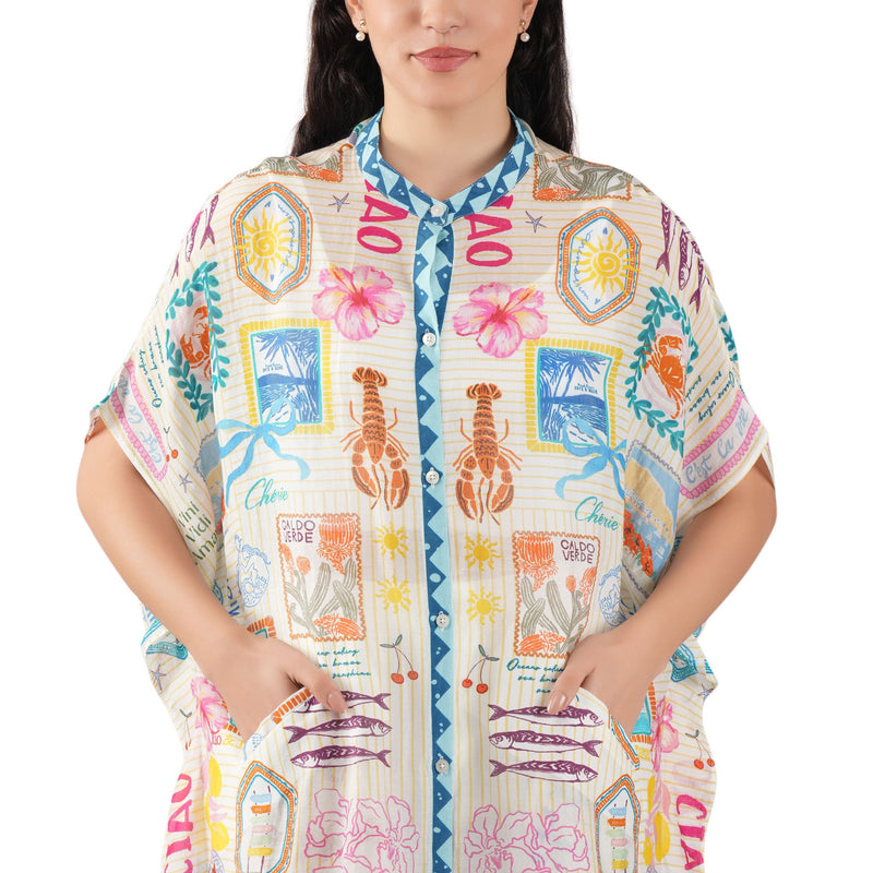 Make Memories Stamp Caftan - Vanilla